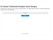 Tablet Screenshot of kandyan-saree.blogspot.com