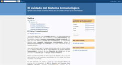 Desktop Screenshot of cuida-tu-sistema-inmunologico.blogspot.com