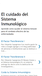 Mobile Screenshot of cuida-tu-sistema-inmunologico.blogspot.com