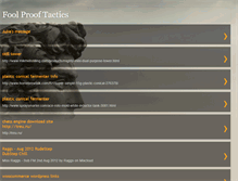 Tablet Screenshot of foolprooftactics.blogspot.com