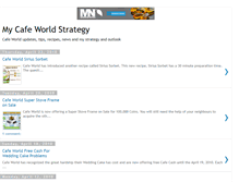 Tablet Screenshot of mycafeworldstrategy.blogspot.com
