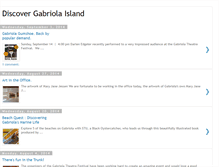 Tablet Screenshot of discovergabriola.blogspot.com