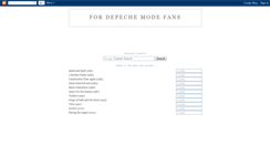 Desktop Screenshot of depechemodefuns.blogspot.com