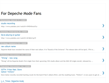 Tablet Screenshot of depechemodefuns.blogspot.com