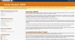 Desktop Screenshot of cursotween2009.blogspot.com
