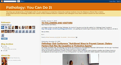 Desktop Screenshot of pathology-youcandoit.blogspot.com