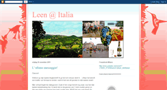 Desktop Screenshot of leeninitalia.blogspot.com