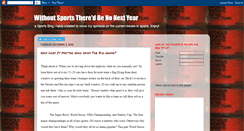 Desktop Screenshot of brookswithoutsportstheredbenonextyear.blogspot.com