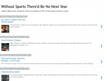 Tablet Screenshot of brookswithoutsportstheredbenonextyear.blogspot.com