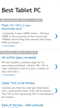 Mobile Screenshot of besttabletpcreview.blogspot.com