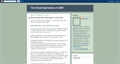 Desktop Screenshot of greatdepressionof2009.blogspot.com