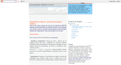 Desktop Screenshot of ganhar-na-net.blogspot.com
