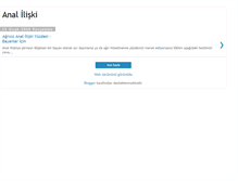 Tablet Screenshot of analiliski.blogspot.com