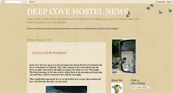 Desktop Screenshot of deepcovehostel.blogspot.com