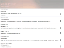 Tablet Screenshot of eventsbythor.blogspot.com