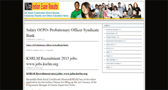 Desktop Screenshot of indiajobfair.blogspot.com