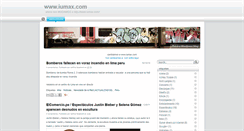 Desktop Screenshot of iumax.blogspot.com