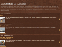 Tablet Screenshot of manufakturadeilusiones.blogspot.com