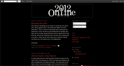 Desktop Screenshot of 2012online.blogspot.com