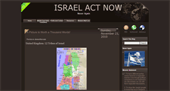 Desktop Screenshot of israelactnow.blogspot.com