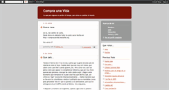 Desktop Screenshot of compraunavida.blogspot.com