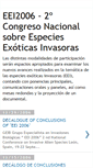 Mobile Screenshot of congreso-eei2006.blogspot.com