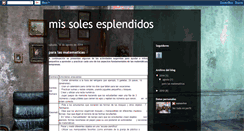 Desktop Screenshot of misolesplendidos.blogspot.com