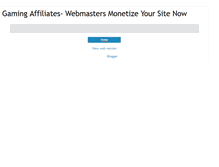Tablet Screenshot of gamblingaffiliateprogram.blogspot.com
