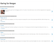 Tablet Screenshot of karingforkeegan.blogspot.com