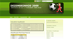 Desktop Screenshot of dezembrinhos2009.blogspot.com