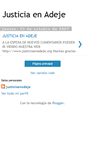 Mobile Screenshot of justiciaenadeje.blogspot.com