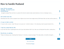 Tablet Screenshot of howtohandlehusband.blogspot.com