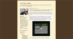 Desktop Screenshot of civilwarsallie.blogspot.com