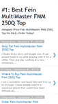 Mobile Screenshot of fein-multimaster-fmm-250q-top.blogspot.com
