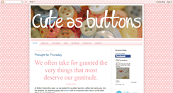 Desktop Screenshot of cuteasbuttonsat.blogspot.com