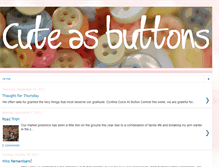 Tablet Screenshot of cuteasbuttonsat.blogspot.com