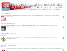 Tablet Screenshot of casadelperuenargentina.blogspot.com