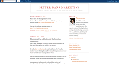 Desktop Screenshot of bankmarketer.blogspot.com