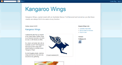 Desktop Screenshot of kangaroowings.blogspot.com