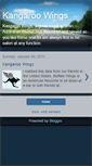 Mobile Screenshot of kangaroowings.blogspot.com