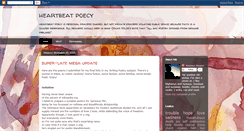 Desktop Screenshot of heartbeatpoecy.blogspot.com
