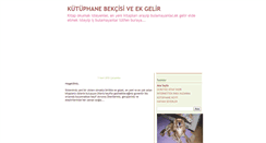 Desktop Screenshot of kutuphanebekcisi.blogspot.com