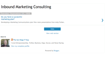 Tablet Screenshot of inbound-marketing.blogspot.com
