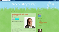 Desktop Screenshot of annetteklingenberg.blogspot.com