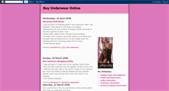 Desktop Screenshot of buyunderwearonline.blogspot.com