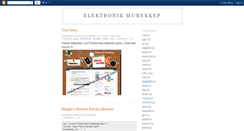 Desktop Screenshot of elektromurekkep.blogspot.com