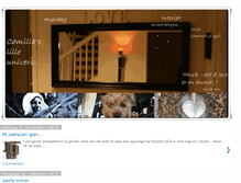 Tablet Screenshot of camillaslilleunivers.blogspot.com