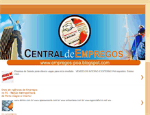 Tablet Screenshot of empregos-poa.blogspot.com