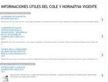 Tablet Screenshot of informacionesvariascole.blogspot.com