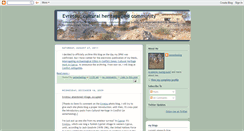 Desktop Screenshot of evretou-community-cultural-heritage.blogspot.com